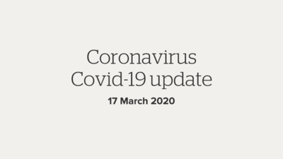 COVID update March 17 Text